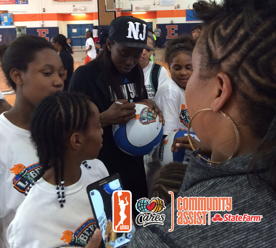 Essence Carson Awarded June WNBA Cares Community Assist Award presented by State Farm